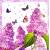 Serwetka decoupage firmy HOME FASHION bez i motylki 33x33cm